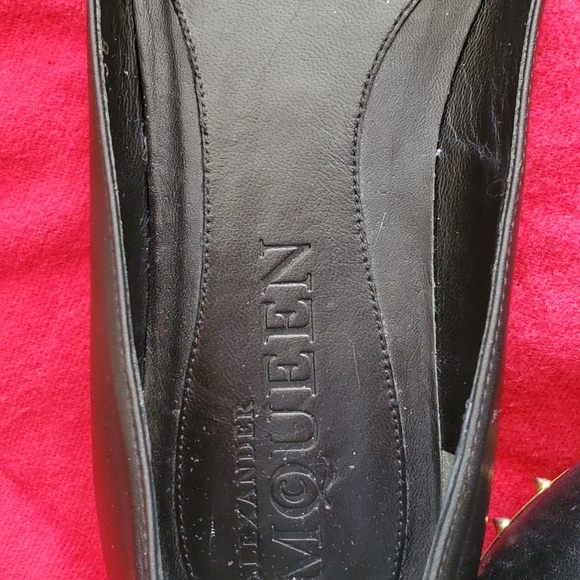 Alexander Mcqueen black flats - Picture 2 of 8
